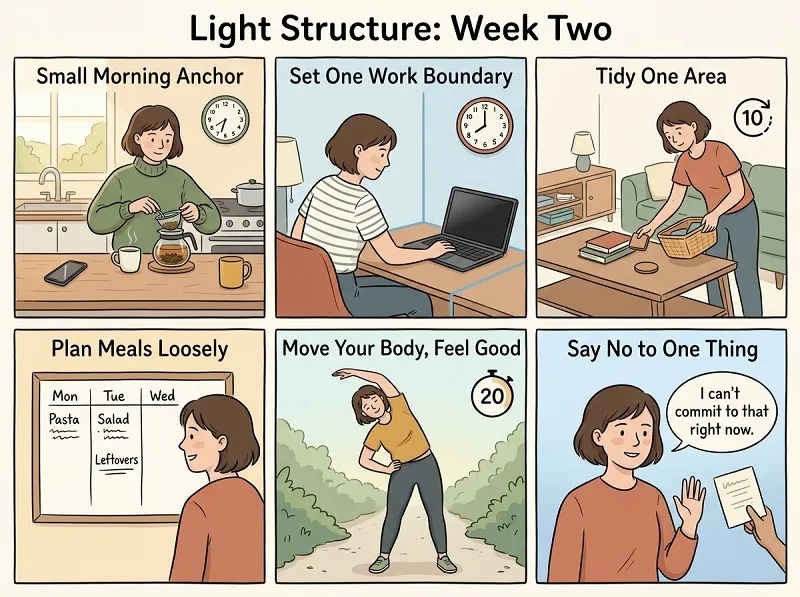 30 Day Self-Care Challenge: A Simple Daily Plan 3 Adding_structure_to_your_week