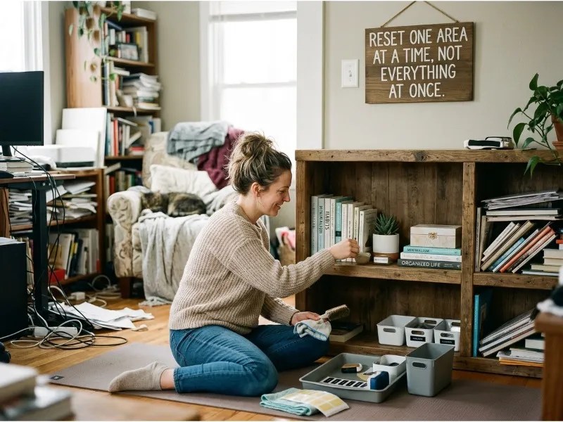 Life Reset Guide (Backed by Real Research on Why Timing Matters) 3 Resetting one area at once