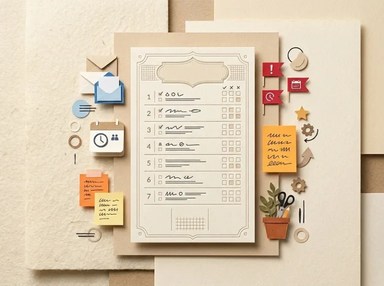 Weekly Productivity Checklist (Backed by a True Story) 7 Weekly Productivity Checklist (Backed by a True Story)
