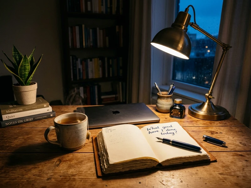 Daily Routine for a Productive Day (Franklin's Actual Schedule) 6 daily routine productive day evening reflection