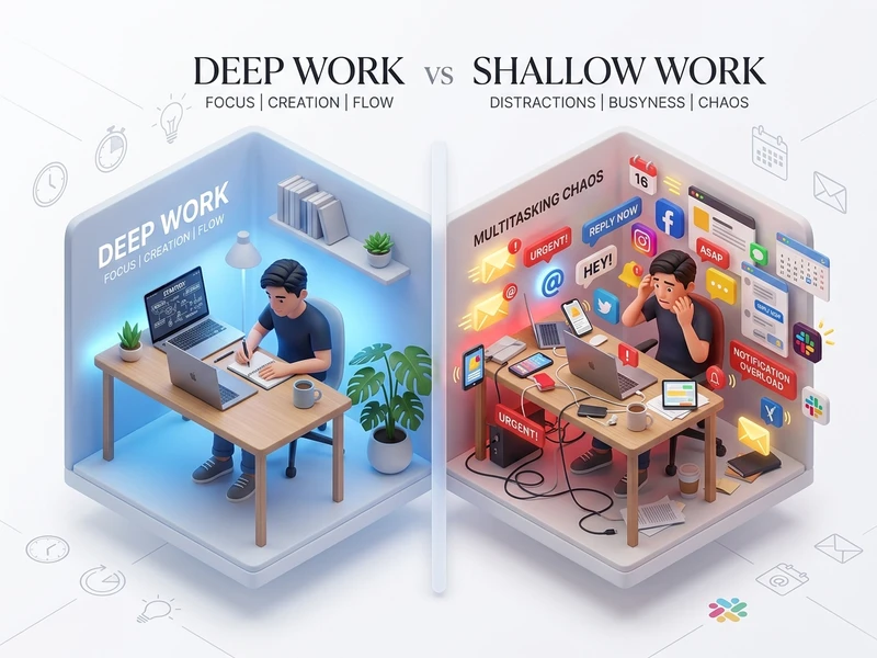 focus tips deep work what it means