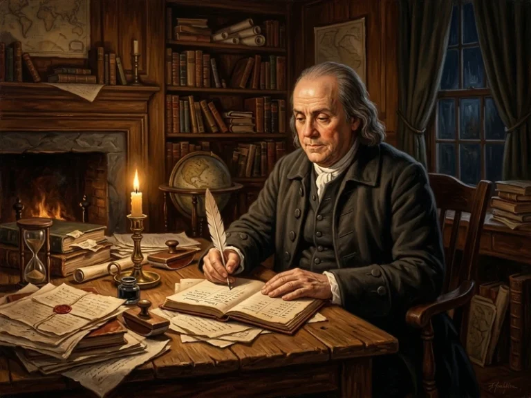 Habits for Self-Improvement (Franklin’s Actual 13-Week System)