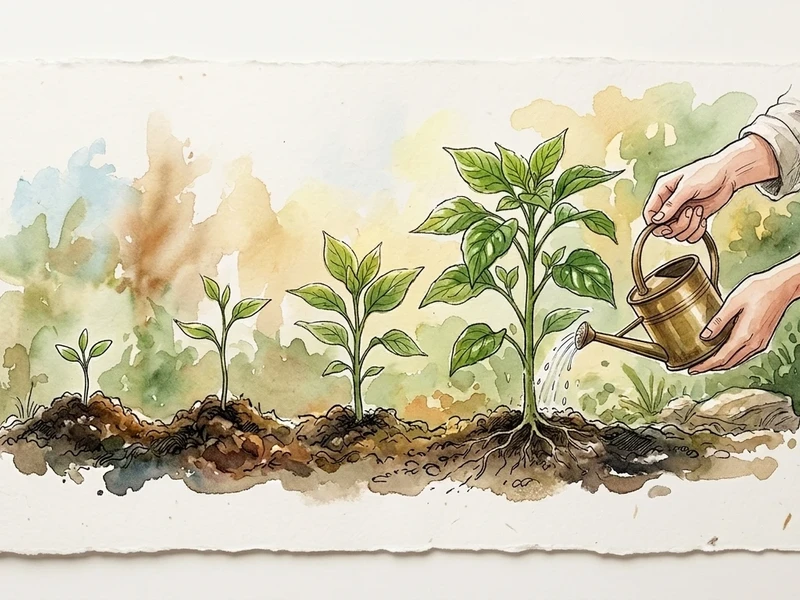 how to build good habits let it grow