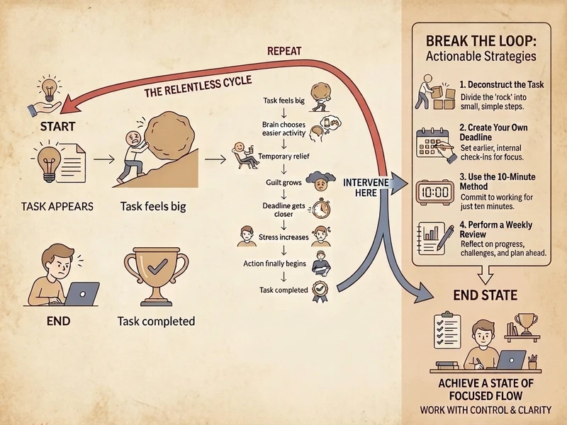 How to Stop Procrastinating (Starting With a Monkey and a Monster) 2 how to stop procrastinating panic monster
