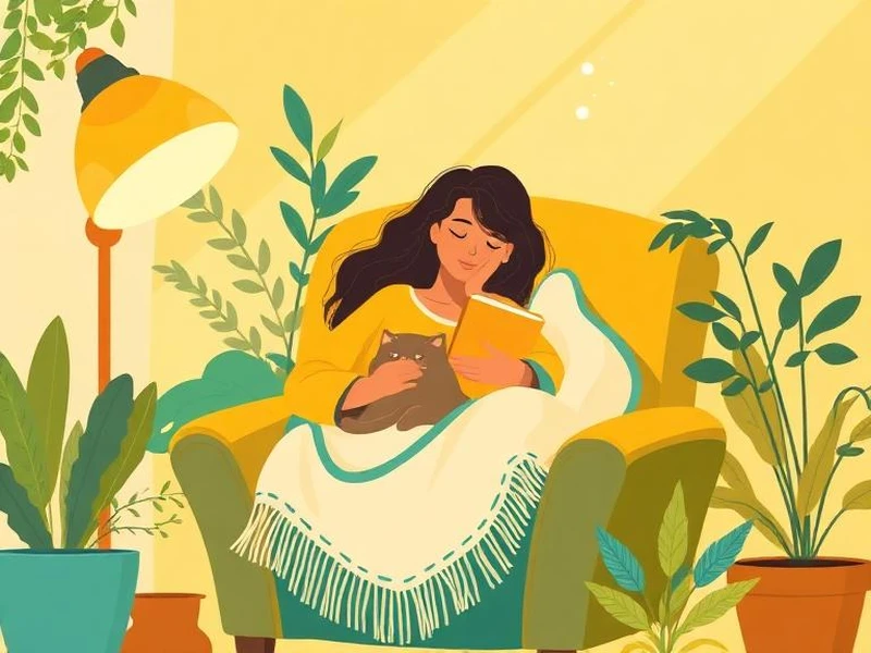 Weekend Self Care Routine to Reset and Recharge 5 woman reading with her cat as something she enjoys purely for herself